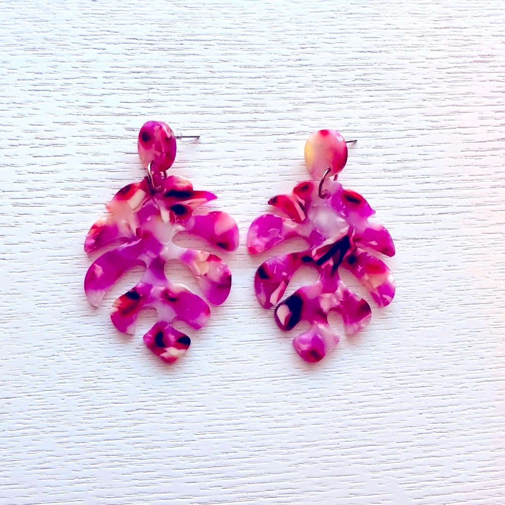 Tropical Statement Earrings